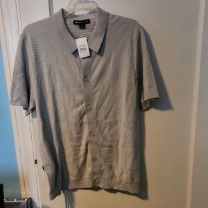 Michael Kors Light Gray Men's Shirt